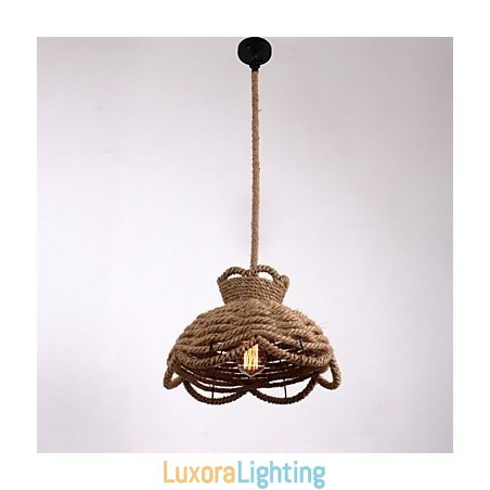 Designer Touch Decorative Pendant Lights Mini Style Modern Contemporary Country Rope Lighting