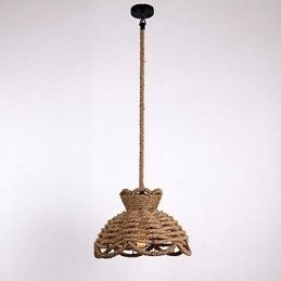 Designer Touch Decorative Pendant Lights Mini Style Modern Contemporary Country Rope Lighting