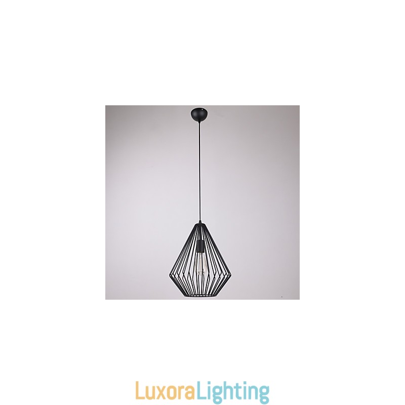 Designer Touch Decorative Mini Pendant Diamonds Lamp 1 Light Painting Processing