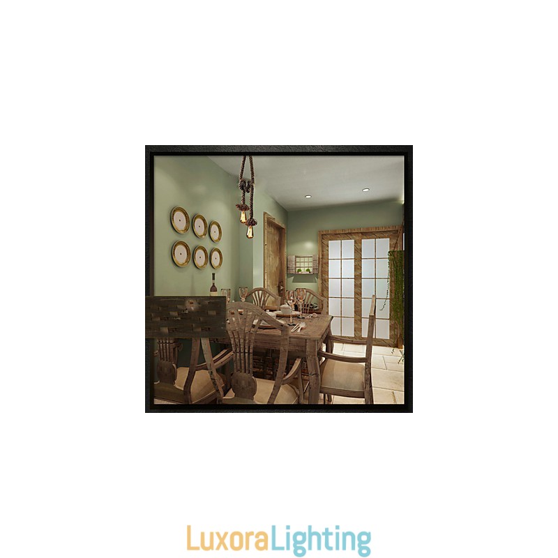 Designer Touch Decorative Creative multifunction hemp rope chandelier