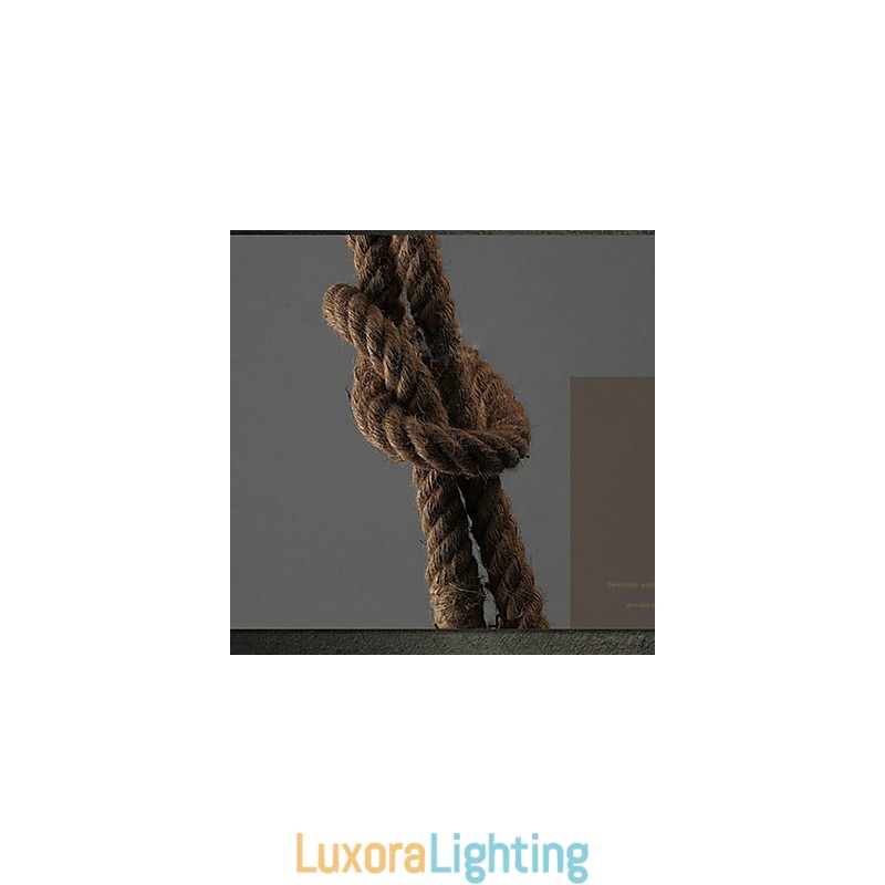 Designer Touch Decorative Creative multifunction hemp rope chandelier