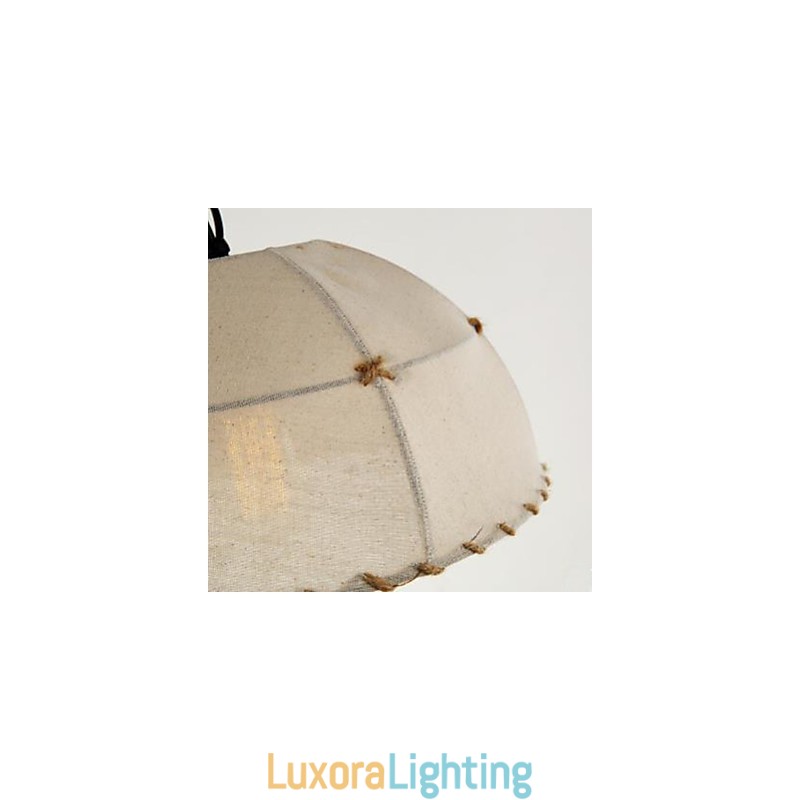 Designer Touch Decorative A Brief Vogue Lights Semicircle Hemp Rope Chandelier