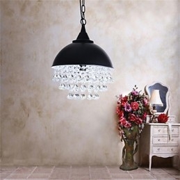 Designer Touch Decorative American Retro Minimalist Single Head Apple Shaped Iron Chandelier
