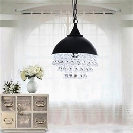 Designer Touch Decorative American Retro Minimalist Single Head Apple Shaped Iron Chandelier