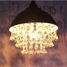 Designer Touch Decorative American Retro Minimalist Single Head Apple Shaped Iron Chandelier