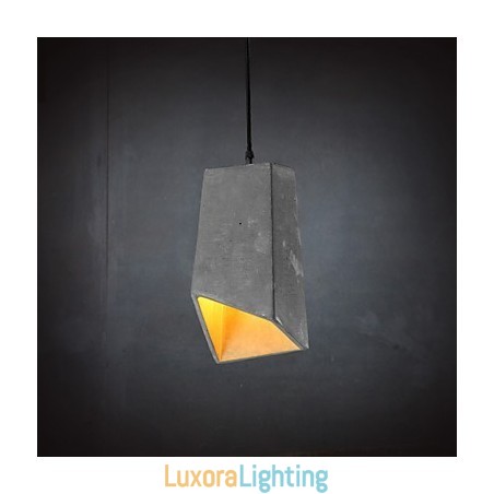 Designer Touch Decorative Contemporary And Contracted Retro Cement Pendant Lamp Light