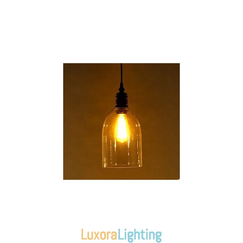 Designer Touch Decorative Contracted American Country Large Crystal Clock Droplight Restoring Ancient Ways