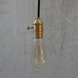 Designer Touch Decorative Traditional Classic Vintage Brass Pendant Light