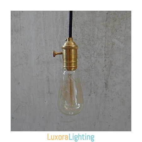 Designer Touch Decorative Traditional Classic Vintage Brass Pendant Light
