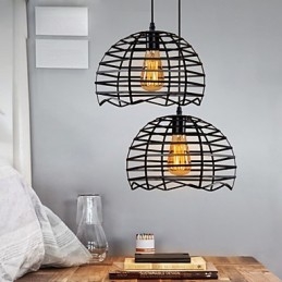 Designer Touch Decorative Retro Classic Metal Ceiling Lights Simple Pendant Lamps Cafe Pendant Lamp