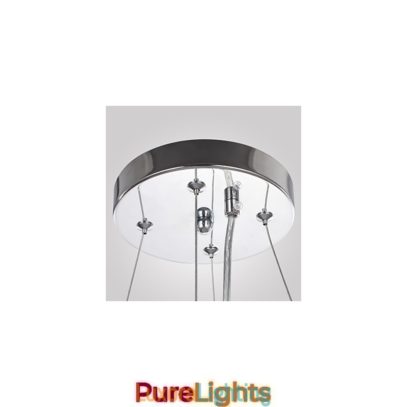 Designer Touch Decorative Traditional Classic Crystal Chrome Metal Chandelier