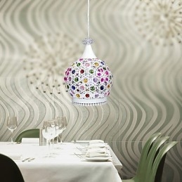 Designer Touch Decorative Style Pendant Light Crystal Contracted Modern Lamps