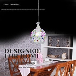 Designer Touch Decorative Style Pendant Light Crystal Contracted Modern Lamps