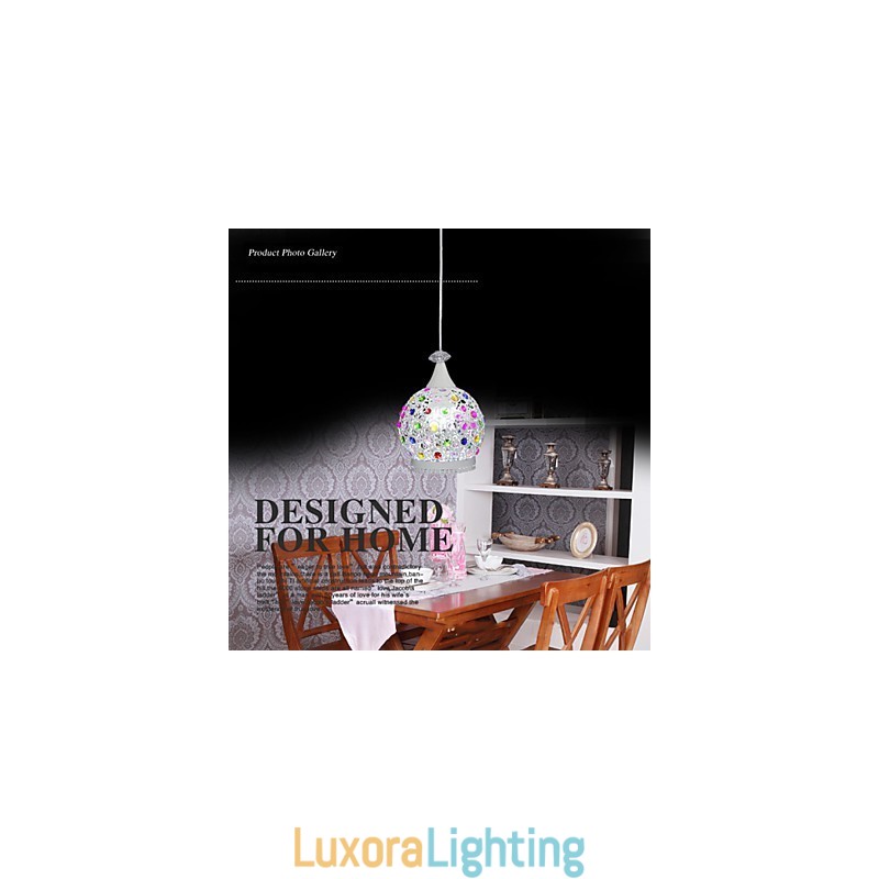 Designer Touch Decorative Style Pendant Light Crystal Contracted Modern Lamps