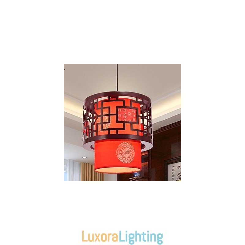 Designer Touch Decorative Single Head Meals Chandelier Archaizes Teahouse Small Droplight Lamp