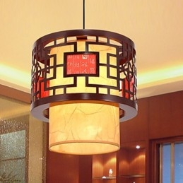 Designer Touch Decorative Single Head Meals Chandelier Archaizes Teahouse Small Droplight Lamp
