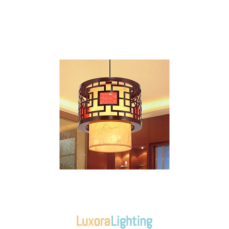 Designer Touch Decorative Single Head Meals Chandelier Archaizes Teahouse Small Droplight Lamp