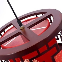 Designer Touch Decorative Single Head Meals Chandelier Archaizes Teahouse Small Droplight Lamp