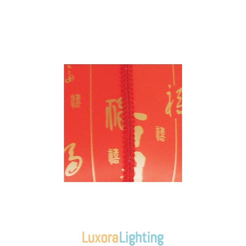 Designer Touch Decorative Archaize Sheepskin Red Lanterns Porch Droplight Lamp Light