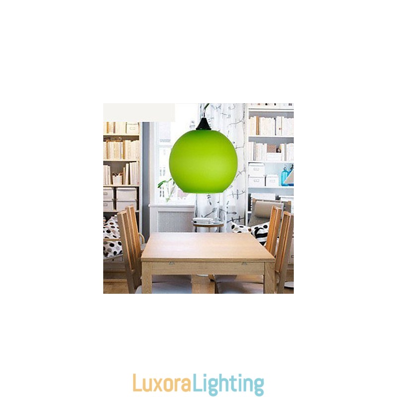 Designer Touch Decorative Simple Fashion Color Glass Chandelier Light