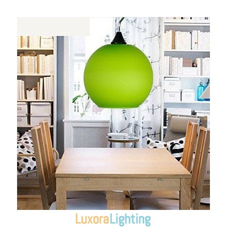 Designer Touch Decorative Simple Fashion Color Glass Chandelier Light