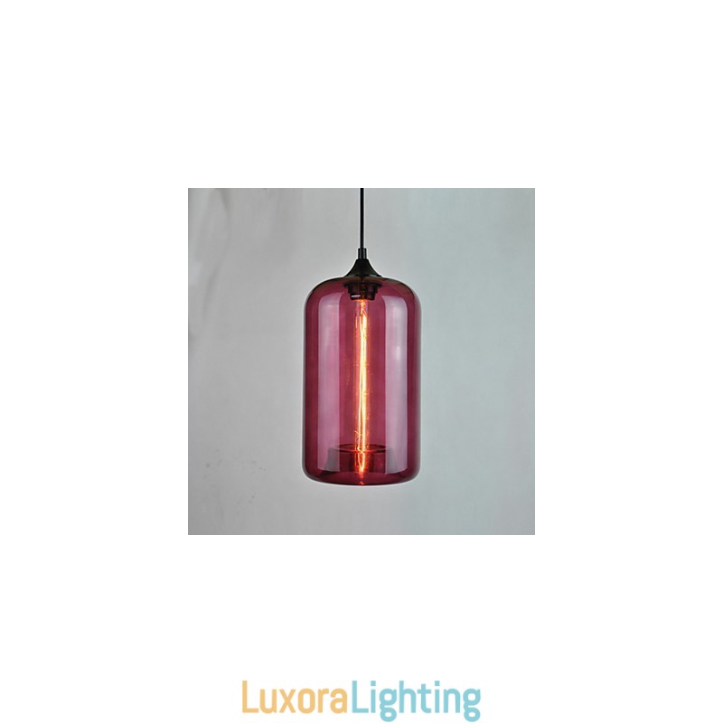 Designer Touch Decorative Bottle Design Pendant 1 Light with Transparent Shade