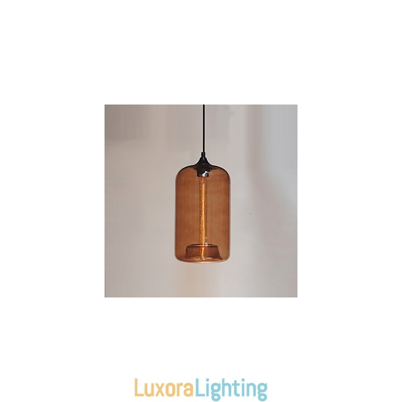 Designer Touch Decorative Bottle Design Pendant 1 Light with Transparent Shade