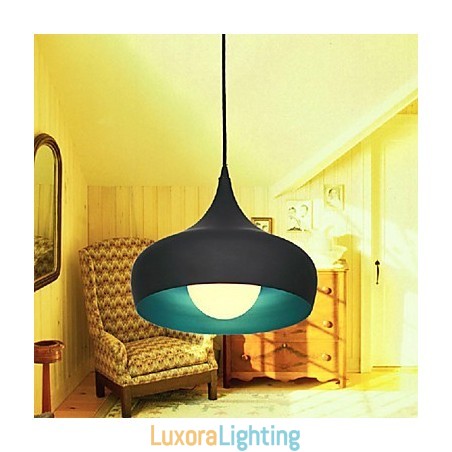Designer Touch Decorative Modern Contemporary Retro Bowl Mini Style Painting Pendant Light