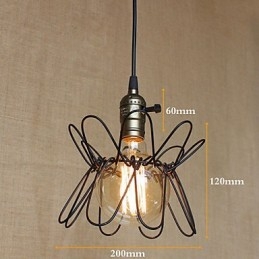 Designer Touch Decorative Americange Industrial Retro Deformation Chandelier