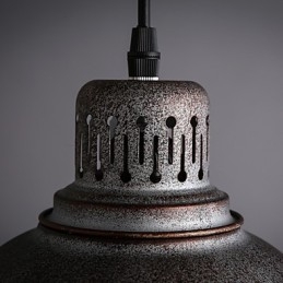 Designer Touch Decorative Retro Mini Style Painting Metal Pendant Light Outdoors