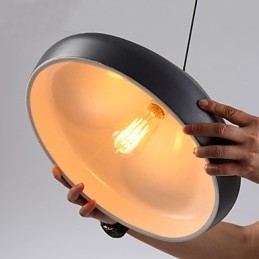 Designer Touch Decorative Vintage Retro Mini Style Painting Metal Pendant Light