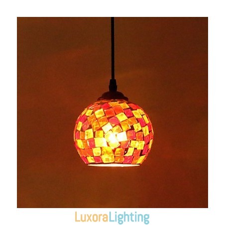 Designer Touch Decorative Modern Contemporary Painting Metal Pendant Light