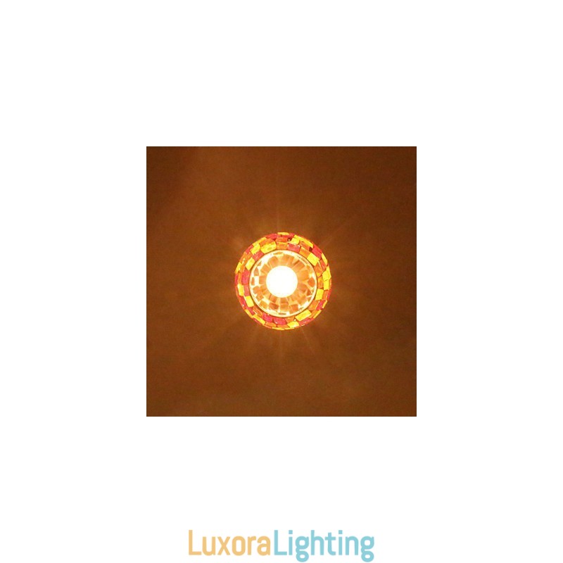 Designer Touch Decorative Modern Contemporary Painting Metal Pendant Light