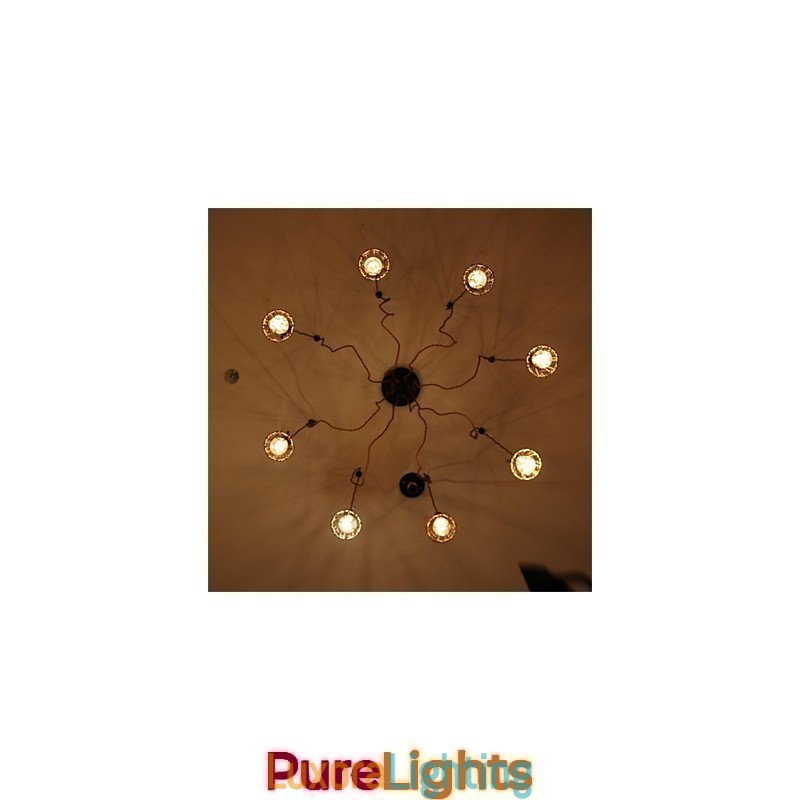 Designer Touch Decorative American Country Retro 8 Head Beauty Flower Pendant