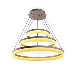 Designer Touch Decorative Hot Sale White Color Acrylic Modern Hanging Light 130W