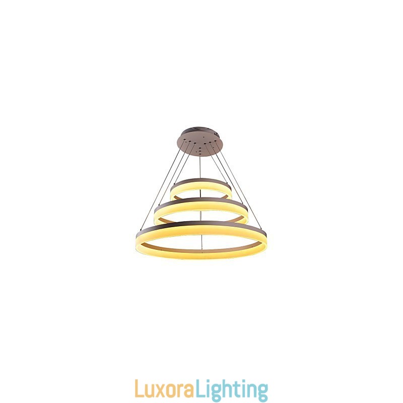 Designer Touch Decorative Hot Sale White Color Acrylic Modern Hanging Light 130W