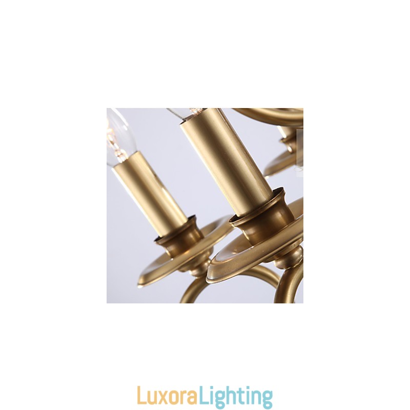 Designer Touch Decorative Chandelier Pendant Light Mini Style Traditional Classic Metal