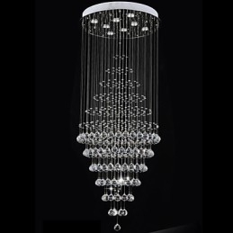 Designer Touch Decorative Modern Crystal Chandelier Lighting Pendant Light Ceiling Lamp Fixtures