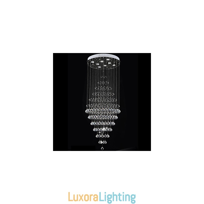 Designer Touch Decorative Modern Crystal Chandelier Lighting Pendant Light Ceiling Lamp Fixtures