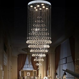 Designer Touch Decorative Modern Crystal Chandelier Lighting Pendant Light Ceiling Lamp Fixtures