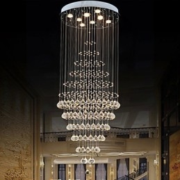 Designer Touch Decorative Modern Crystal Chandelier Lighting Pendant Light Ceiling Lamp Fixtures