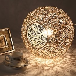 Designer Touch Decorative Cany Art Lamp Rural Chinlon Droplight Droplight Lamp Light