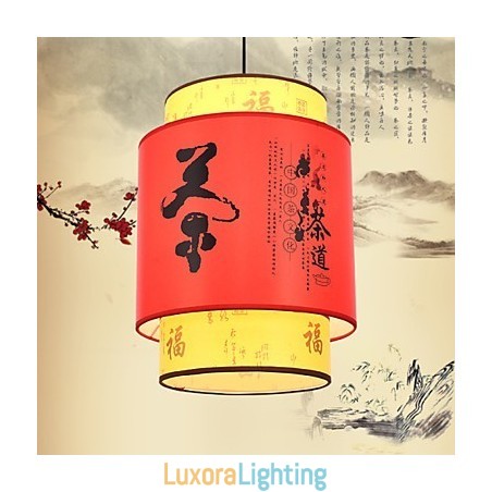 Designer Touch Decorative Single Head Meals Chandelier Archaizes Teahouse Small Droplight Lamp