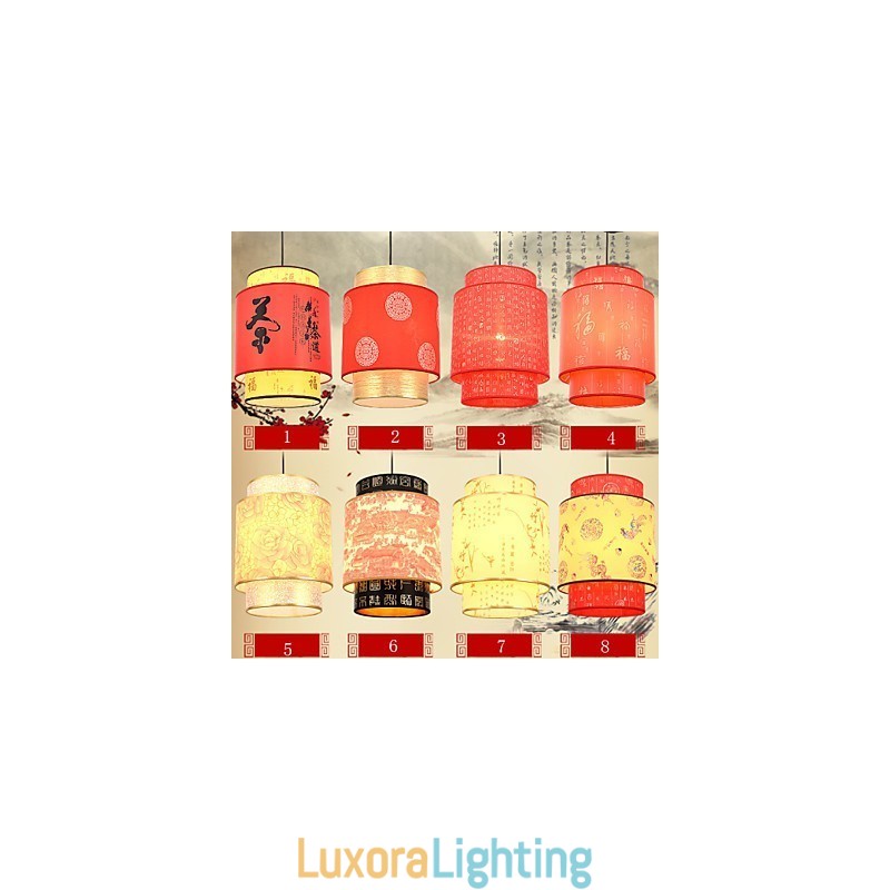 Designer Touch Decorative Single Head Meals Chandelier Archaizes Teahouse Small Droplight Lamp