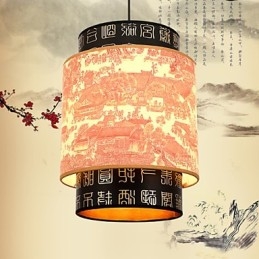 Designer Touch Decorative Single Head Meals Chandelier Archaizes Teahouse Small Droplight Lamp