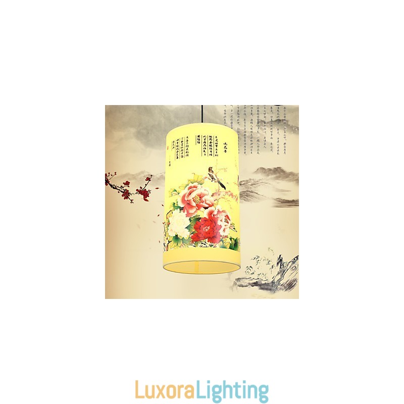 Designer Touch Decorative Single Head Meals Chandelier Archaizes Teahouse Small Droplight Lamp