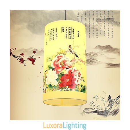Designer Touch Decorative Single Head Meals Chandelier Archaizes Teahouse Small Droplight Lamp