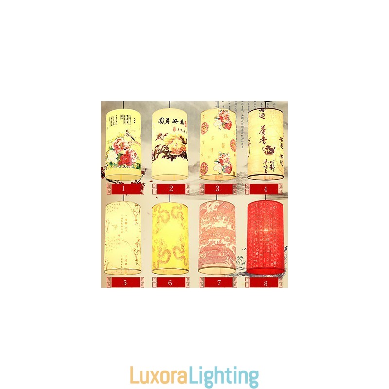 Designer Touch Decorative Single Head Meals Chandelier Archaizes Teahouse Small Droplight Lamp