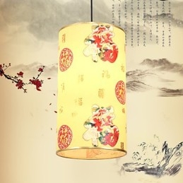 Designer Touch Decorative Single Head Meals Chandelier Archaizes Teahouse Small Droplight Lamp