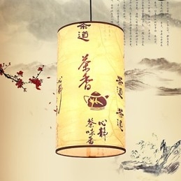 Designer Touch Decorative Single Head Meals Chandelier Archaizes Teahouse Small Droplight Lamp